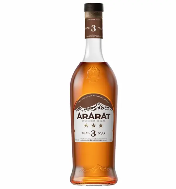 Коньяк Арарат 3 звезды